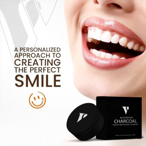 Vcare Natural Tooth Whitening Powder - 25gm