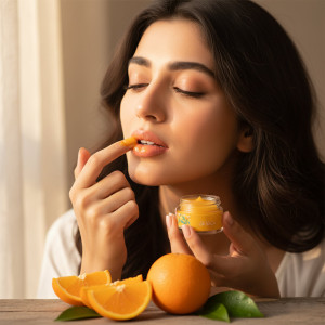 Vcare Natural Lip Balm Orange - 20gm