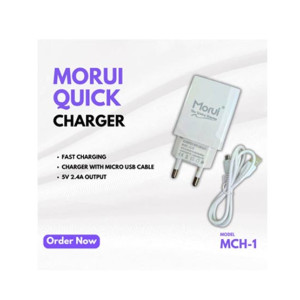 Morui MCH-1 Fast Charger with Micro USB Cable