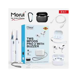 Morui MPODS Pro 2 Buzzer & ANC Wireless Earbuds