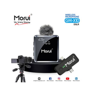 Morui GM-X10 Single Wireless Microphone