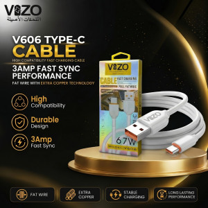 Vizo 3.0A Type C Data Cable (V606)