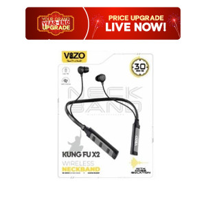 Vizo Kung Fu X2 Wireless Neckband Black