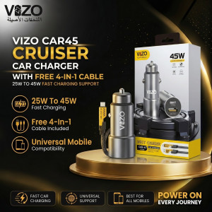 Vizo 45W Car Charger (Car45)