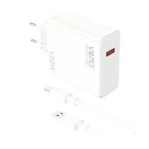 Vizo Mivo 120W Super Fast Charger White - (VMC120)