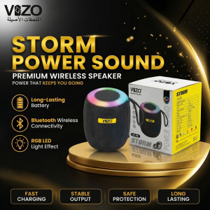 Vizo Storm Power Wireless Speaker Black - (VSP-1001)