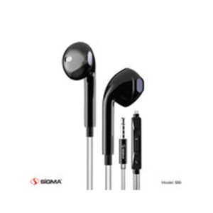 Sigma Quality Stereo Earphones S10 - Black