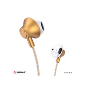 Sigma S24 Earphones - Golden