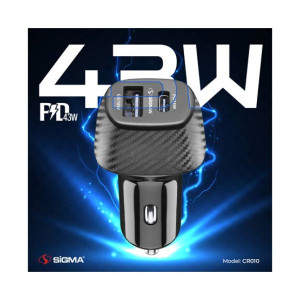 Sigma Car Charger Black - (CR010)