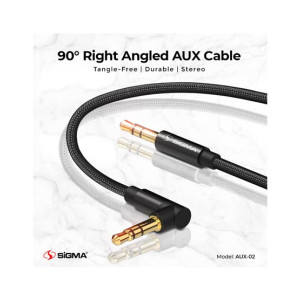 Sigma Aux Stereo Audio Cable - (Aux-02)