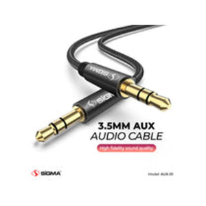 Sigma Aux Stereo Audio Cable - (Aux-01)