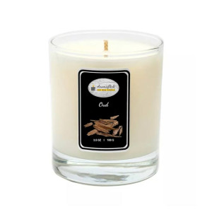 Aromaflick Oud Soy Glass Candle 100 Gram
