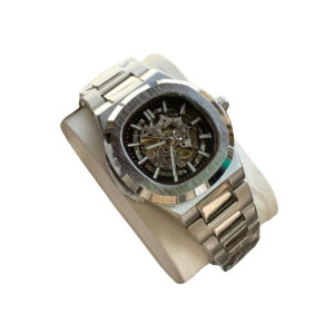 Rainbow Mart Automatic Stainless Steel Watch For Men