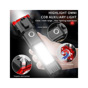 Habbit Multifunction Emergency Hammer Flashlight with Power Bank