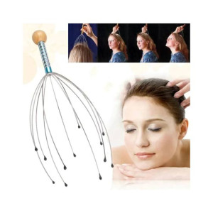 Genshirts Relaxing Head Scalp Massage Manual Massager