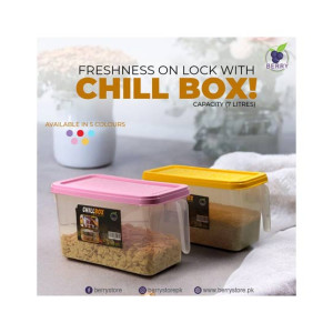 Genshirts Fridge Storage Chill Box With lid And Handle
