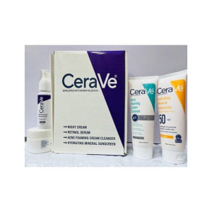 Cerave 4 in 1 Skincare Set for Daily Use