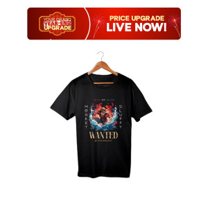 Genteez Monkey D Luffy Digital Printed T Shirt For Men