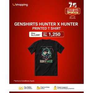 Genteez Hunter x Hunter Digital Printed T Shirt For Men
