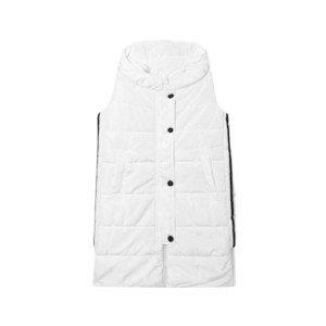 HnH Marketing Puffer Sleeve Less Jacket For Men White