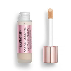Revolution Conceal & Define Foundation 23ml - F6