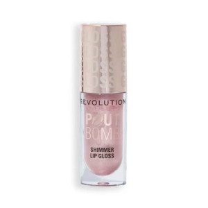 Revolution Pout Bomb Shimmer Lip Gloss - Shine Pink