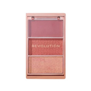 Revolution Blush Icon Eye Shadow Palette - Aura Points Rose