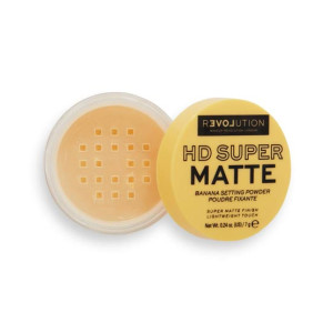 Revolution HD Super Matte Banana Face Powder - 7gm
