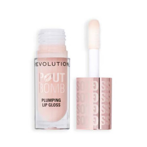 Revolution Pout Bomb Plumping Lip Gloss - Milky Sheer Holo