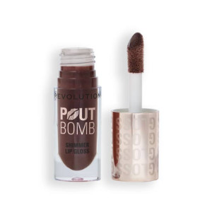 Revolution Pout Bomb Shimmer Lip Gloss - Chocolate Sparkle