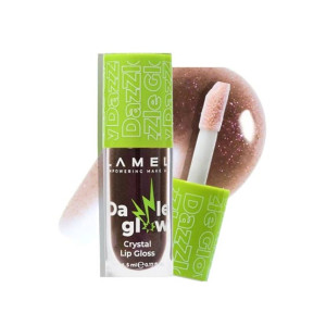 Lamel Crystal Lip Gloss Dazzle Glow - 408 Cherry Cola