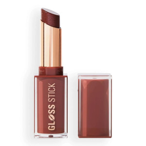 Makeup Revolution Pout Lip Gloss Stick Shimmer Toasted Caramel
