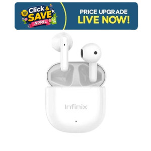 Infinix Wireless Earbuds White (XE29)