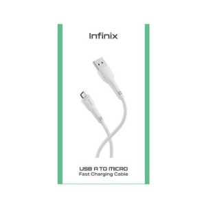Infinix USB-A To Micro Fast Charging Cable White (XDM52)