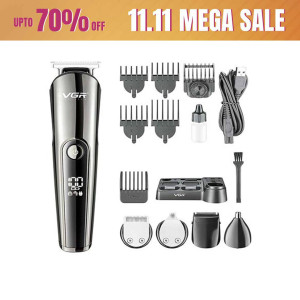 VGR 11 In 1 Professional Hair Trimmer (V-107)