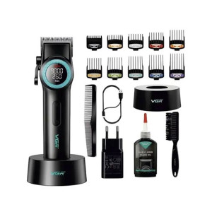 VGR 9000 RPM High Power Hair Clipper Black - (V-001)