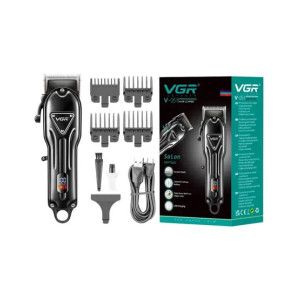 VGR Professional Hair Trimmer Black - (V-051)