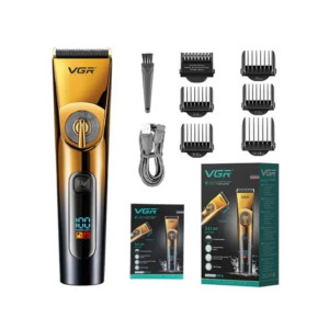 VGR Metal Body Professional Hair Trimmer - (V-663)