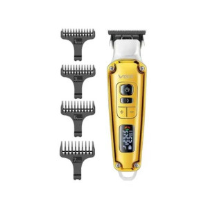 VGR Professional Hair Trimmer With Digital Display Gold - (V-931)
