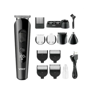 VGR Professional Hair Grooming Kit Black - (V-175)