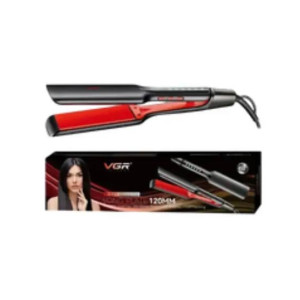 VGR Ceramic Plate Professional Hair Straightener Black - (V-521)