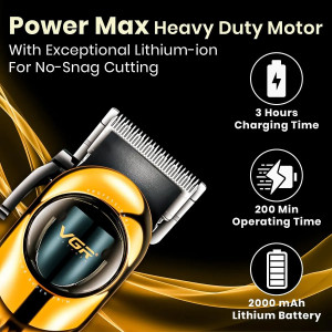 VGR Professional Hair Clipper (V-166)