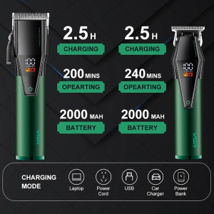 VGR Professional Hair Clippers (V-677)