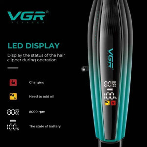 VGR Premium 8000 RPM Hair Clipper (V-974)