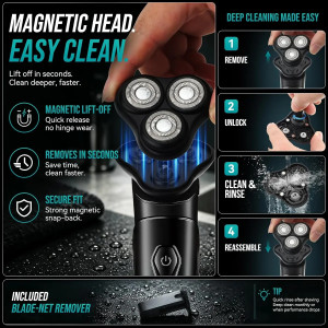 VGR Electric Shaver Beard Trimmer (V-391)