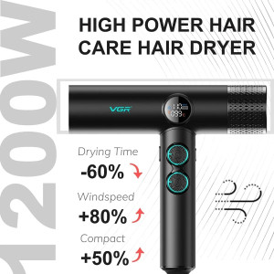 VGR Professional Salon Series Hair Dryer (V-401)