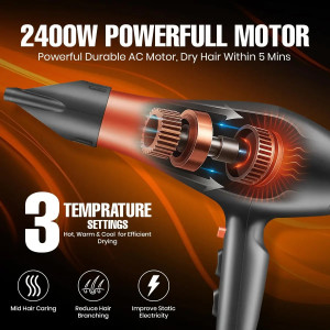 VGR Professional Hair Dryer (V-455)