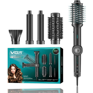 VGR Professional 5-in-1 Hot Air Styler For Women (V-483)