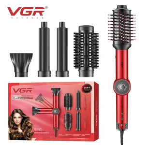 VGR Professional 5-in-1 Hot Air Styler For Women (V-483)
