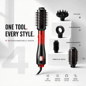 VGR Profession 4 IN 1 Hot Air Brush (V-484)